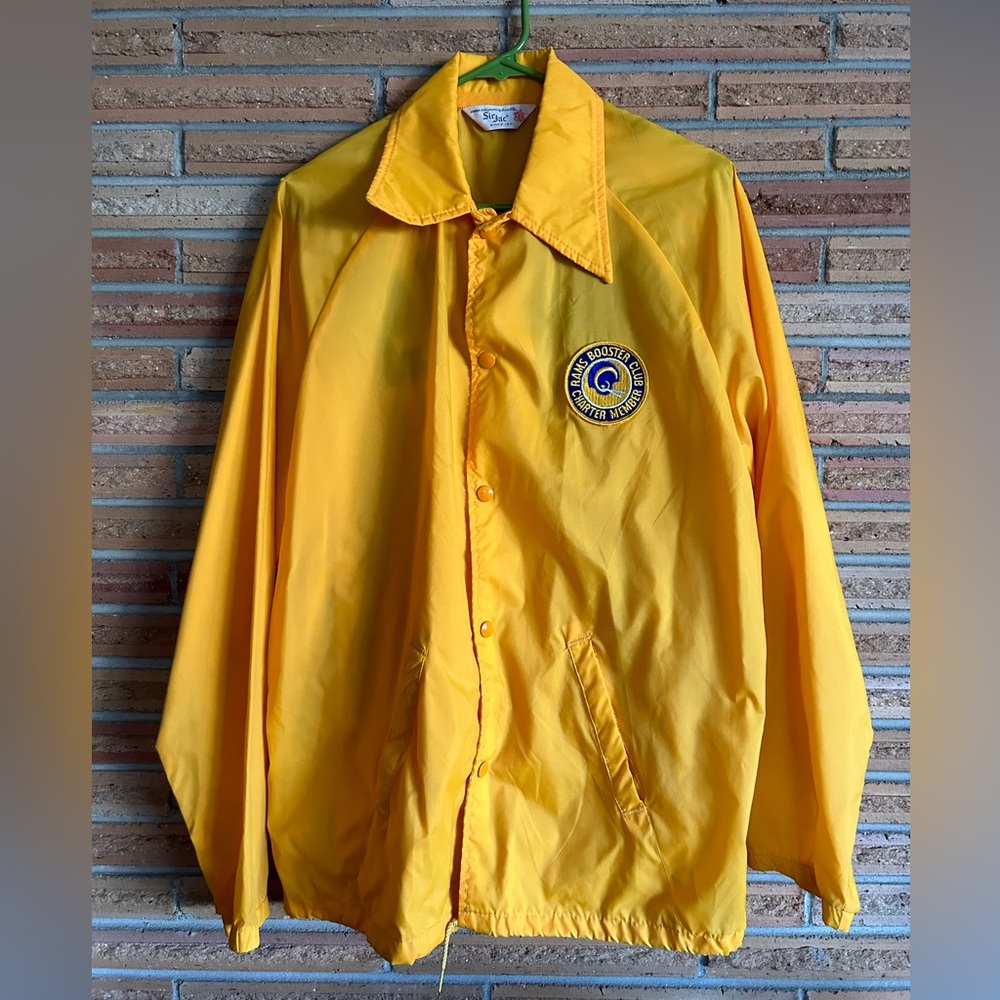 Very rare vintage 1970’s  Los Angeles Rams Booster club windbreaker.